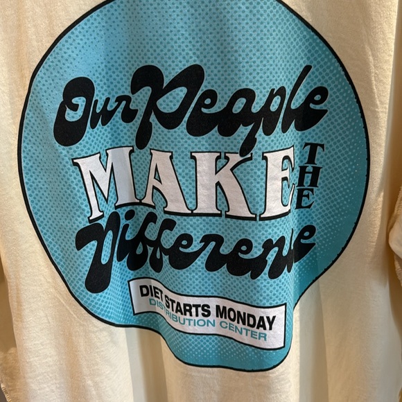 Diet starts Monday men’s short sleeved tee shirt size XL - Picture 6 of 7